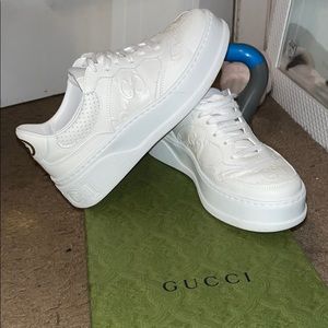 Gucci white sneakers
